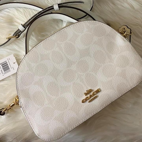 SOLD!!! 🎉SALE🎉 Coach Serena Satchel in Signature Canvas - Picture 10 of 10